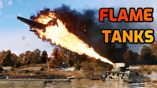 Best Enlisted Premiums: Flamethrower Tanks