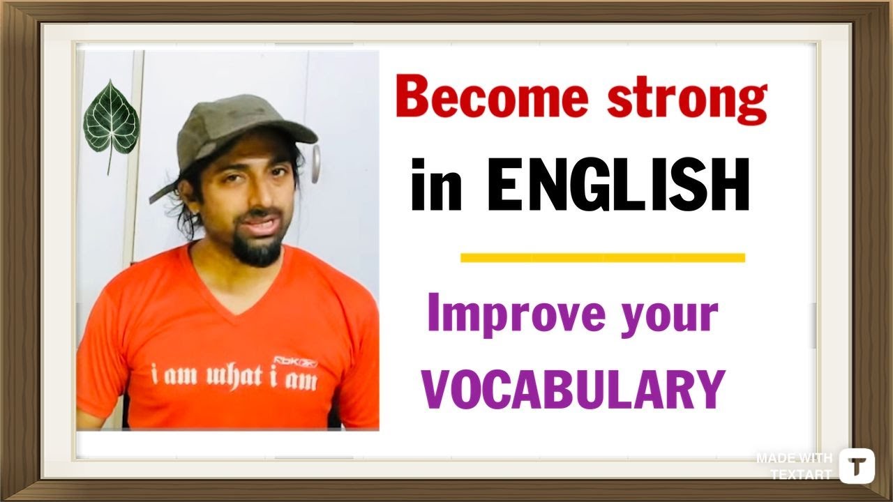 Five tips to improve your English vocabulary | Rupam Sil - YouTube
