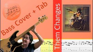 Buddy Miles - Them Changes (Bass Cover) (Tab and Score)