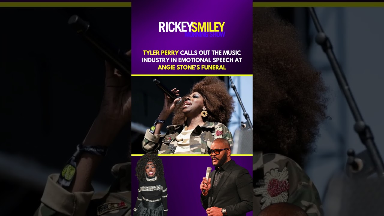 Tyler Perry Calls Out the Music Industry in Emotional Speech at Angie Stone’s Funeral
