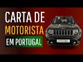 Carta de motorista em portugal como funciona a troca para poder ser habilitado