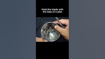 How to remove the blade from a mixer grinder jar. #Shorts #howto #grinder #blade