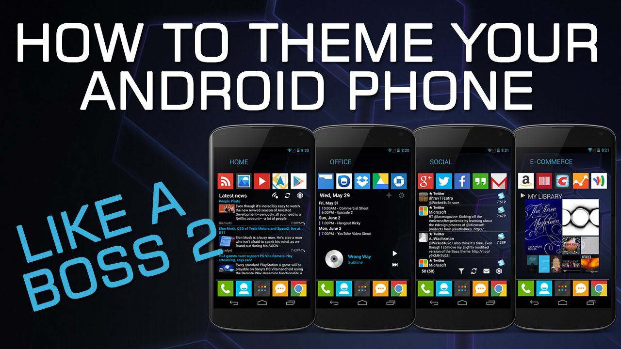 How To Theme Your Android Phone Like a Boss 2