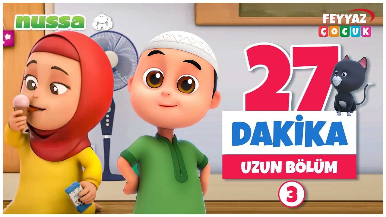 Nussa ve Rarra Türkçe Çizgi Filmi - 27 Dakika / 7 Bölüm Bir Arada - 3