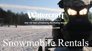 Trailside Snowmobile Rentals Three Lakes - Eagle River Wisconsin Area