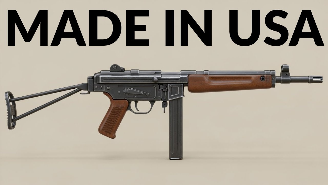 Every U.S. Submachine Gun Used in WW2