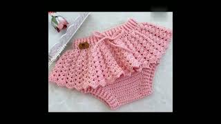 Crochet baby girl skirt design || easy crochet pattern skirt design