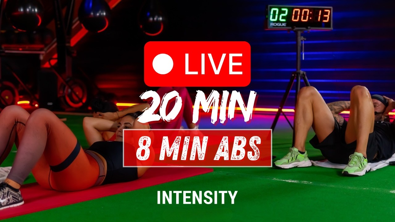 Vidéo du jour du 28.02.2026 8 MIN ABS Brûlez Graisse & Renforcez vos Abdos  Workout Maison INTENSITY