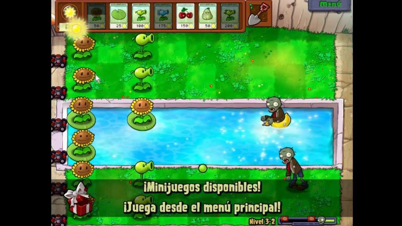 plantas-vs-zombies-parte-5-primera-vez-que-pierdo-una-podadora