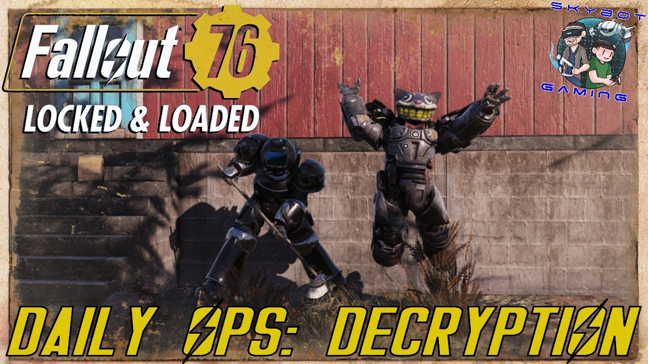Let's Play Fallout 76 [PS5!] - Daily Ops: Decryption