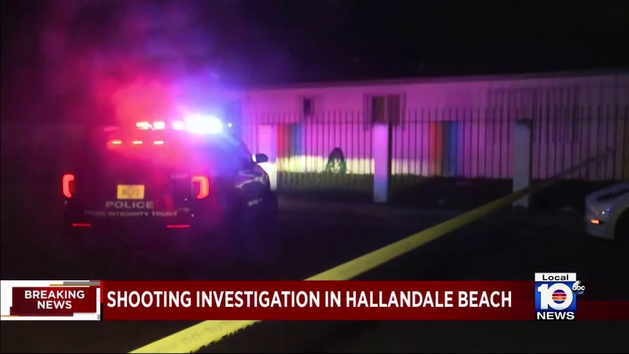 1 injured after shooting in Hallandale Beach, police say - YouTube