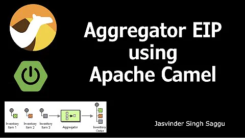 How to use Aggregator EIP using Spring and Apache Camel?