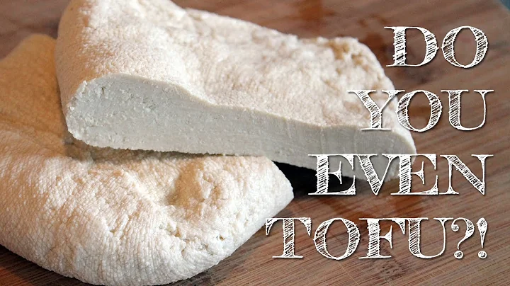 How To Make Tofu (with just soymilk, lemon and water!) | DIY