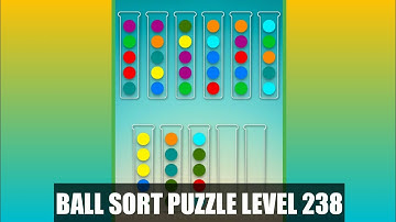 Ball Sorting Puzzle Game Level 238 | Ball Sort Puzzle Level 238 | GamingOn