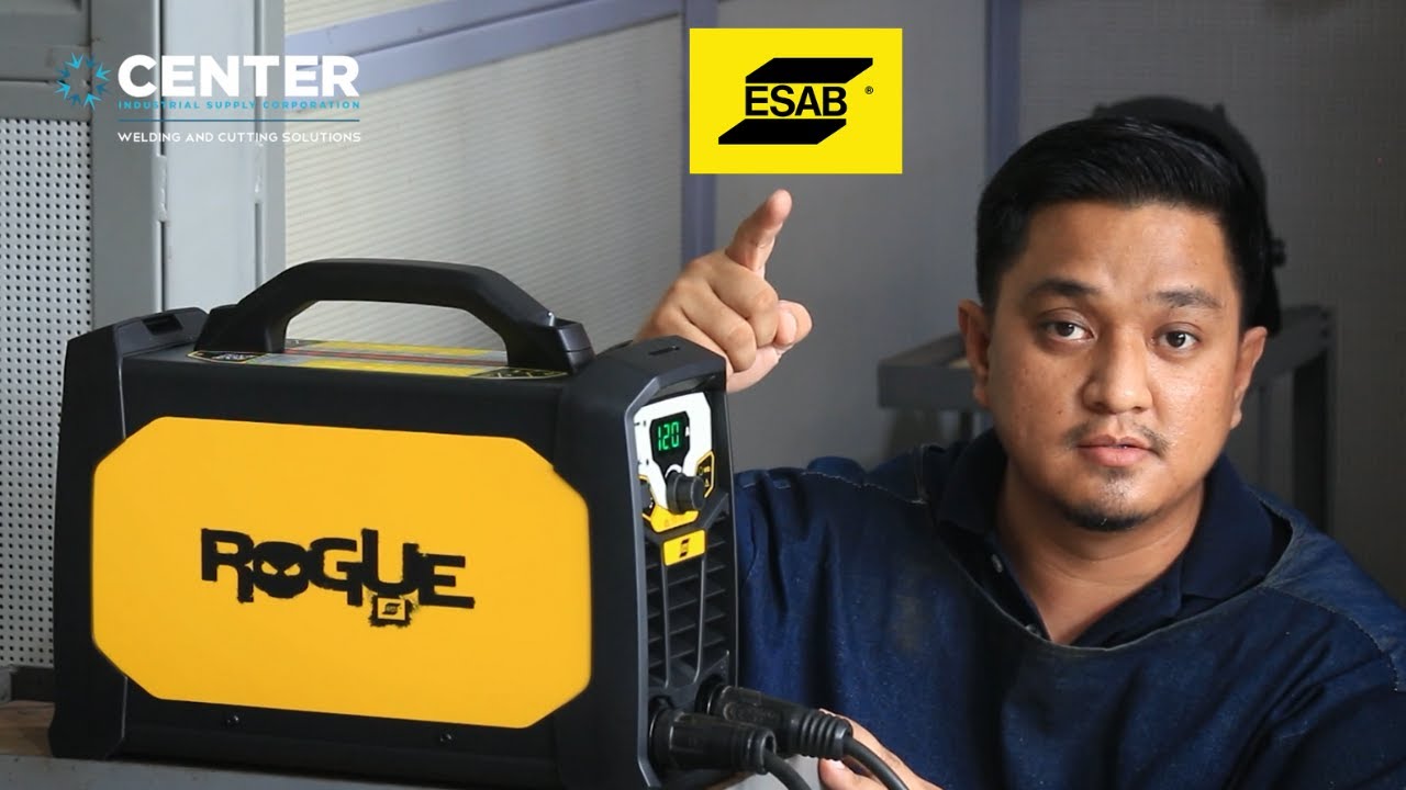 esab-rogue-es-200-ipro-demo-esab-welding-stickwelding-youtube