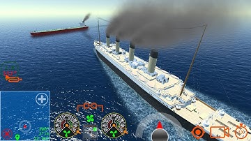 RMS Olympic Sinking - Ship Handling Simulator - Ship Mooring 3D