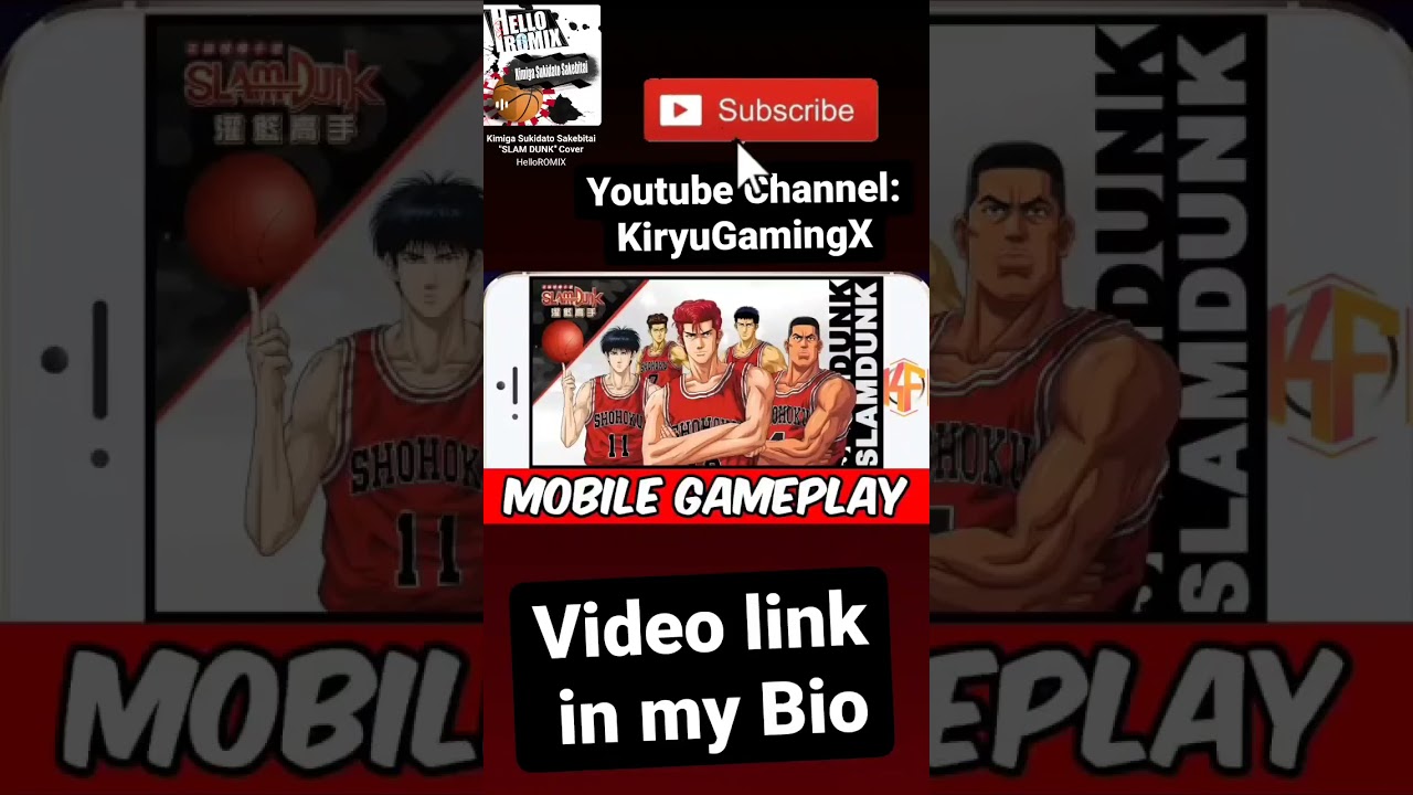 SLAMDUNK Mobile Game is Here!