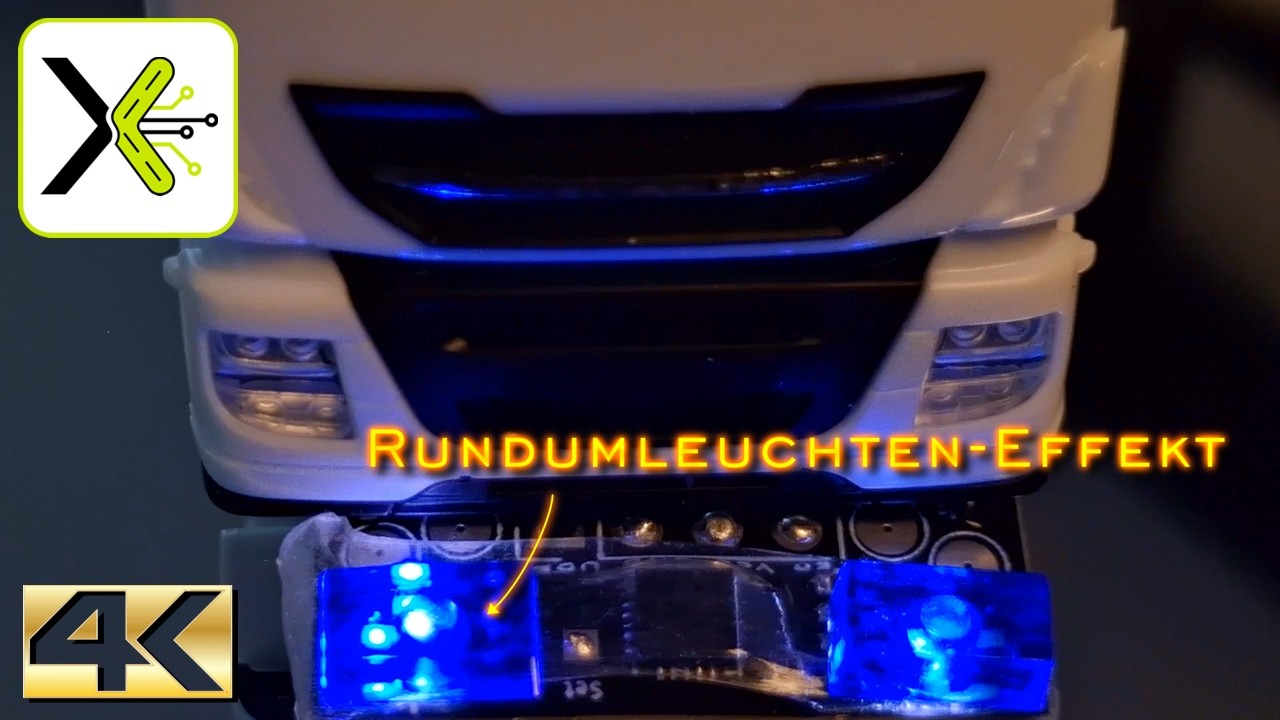 🚐 Prototyp: Multifunktions-Signalbeleuchtung zum Nachrüsten für 1:87-Automodelle #CarSystem #H0