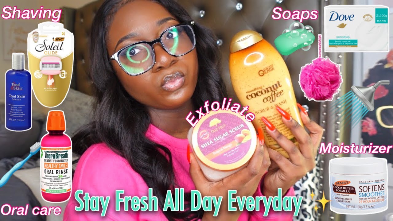 My 2021 Feminine Hygiene / Shower Routine How To Smell Fresh All Day