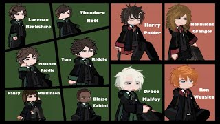 Slytherin Group and Golden Trio React To My Favorites| W.I.P| 2.0X