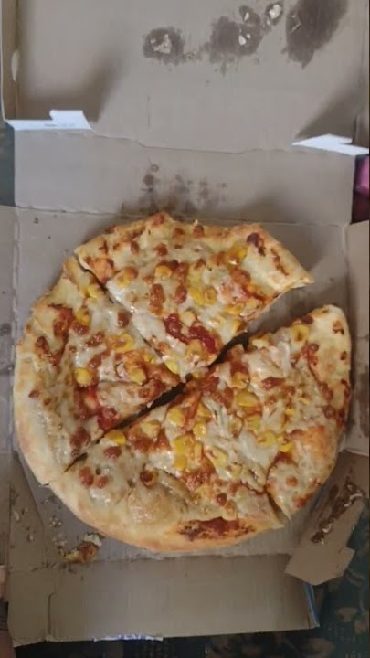 My favourite corn pizza 🍕🍕#shorts #dominospizza#yummy #Rosecorner🌹🍕