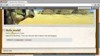 Wordpress 3 - How To Install Themes