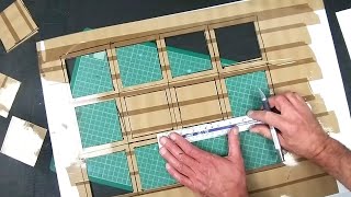 How to make a multi panel template.