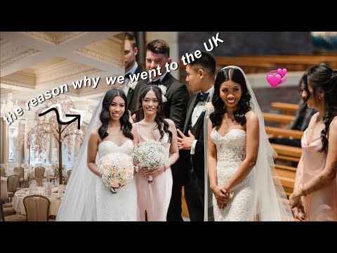 wedding day!!! first time being a maid of honour 🥹 | UK Series Part 4