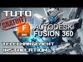 Installation de Fusion 360 (et c'est gratuit !)