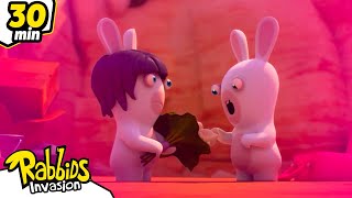 Rabbids' Valentine's Day | RABBIDS INVASION | 30 Min New compilation | Cartoon for kids