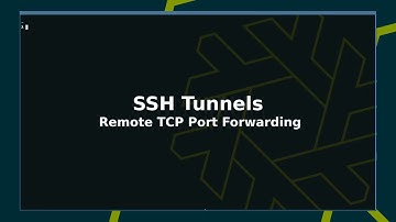 SSH tunnel for remote port forwarding #tutorial