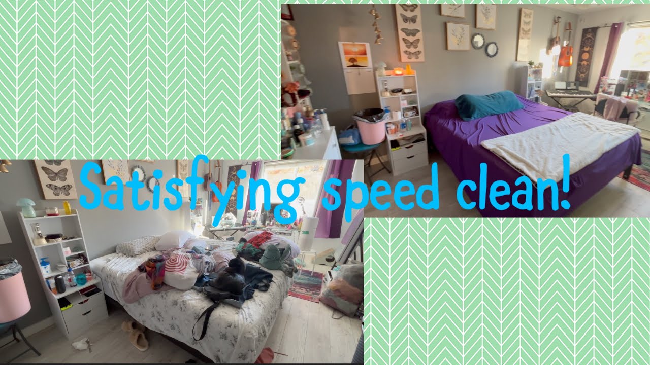 satisfying room speed clean