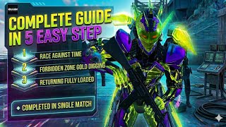 RACE AGAINST TIME - FORBIDDEN ZONE GOLD DIGGING & RETURNING FULLY LOADED COMPLETED IN SINGLE MATCH🔥