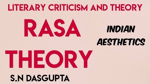 Theory Of Rasa By S.N Dasgupta|Indian Aesthetics|Literary Criticism|B.A English Calicut University|