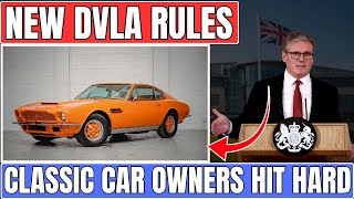 Dvla To Introduce New Rules Affecting Classic Cars In November 2025 Resimi