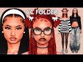THE BEST CC FOLDER OF 2025 HURRY + CC Folder &amp; Sims Download | Sims 4 Create a Sim