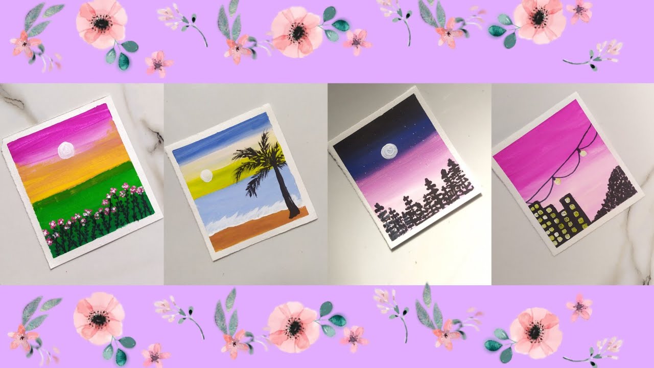 Easy watercolor painting ideas for beginners easy painting ideas