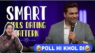 Smart Girl Dating Pattern Reaction | Zakir Khan | Stand Up Comedy | Sadhana Reaction