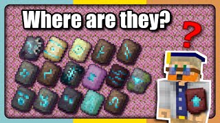 Find all the Minecraft Armor Trims - Complete guide in 8 minutes! - 1.20.1 Tails \& Trails update