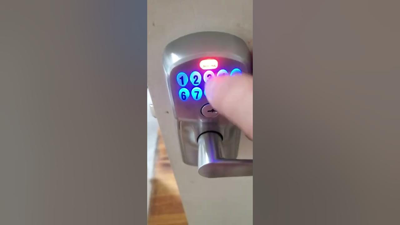 program and delete code for schlage model FE595 keyless lock.. schlagekeylesslock schlageFE595