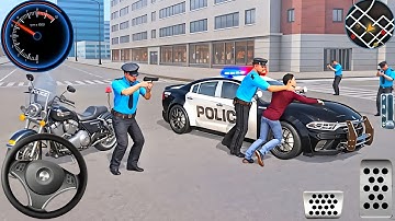 Police Car Chase Simulator 3D Game - Real Cop Cars Driving Simulator 2025 - Android GamePlay