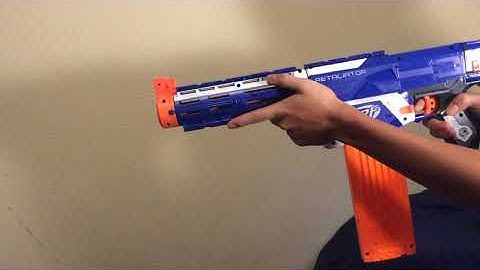 Nerf Retaliator M4 reload