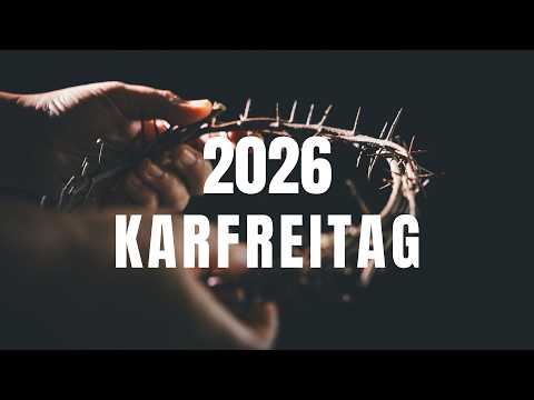 Erledigt ist erledigt - Bernardo Schmitt - Karfreitag 2026