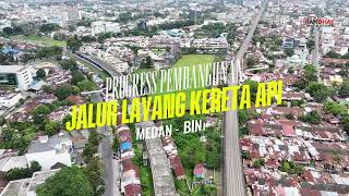 Download Lagu Progres Jalan Layang Kereta Api Medan - Binjai MP3