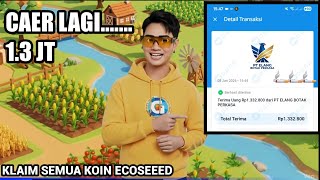 CAER LAGI 1400 coin eco ! Cara claim semua bonus di ecoseed, game pertanian online screenshot 3