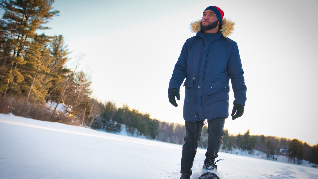 Snowshoeing at Frontenac Provincial Park