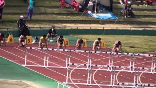 2013 0505 福井県選手権　110mH 決勝
