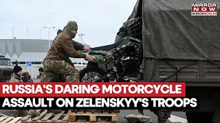 Russian Soldiers On Motorcycles Carry Out Surprise Attack On Pokrovsk Amid Dence Fog | Watch