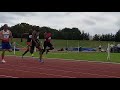Lee valley august 19th 2018 masters open jason carty m45 100m