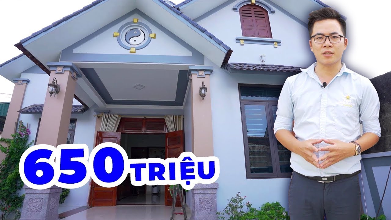 Mẫu Nhà Đẹp Nhà Cấp 4 Mái Thái Nổi Bật Có Giá 650... - youtube